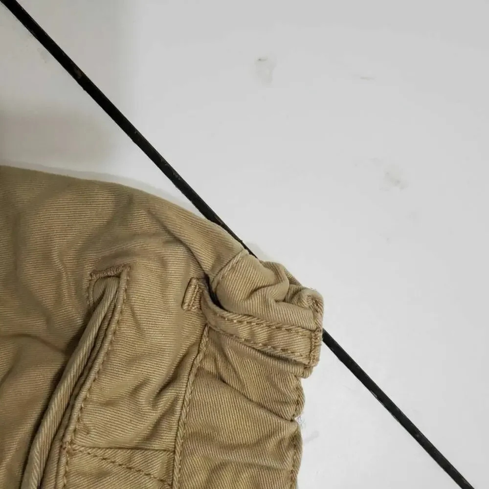 The Childrens Place Bottoms Boy 4 Chino Shorts Brown Flat Front Adjustable Waist